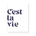 Picture of Cest La Vie II _GroupedProduct_Rectangle_Portrait_Canvas_