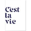 Picture of Cest La Vie II _GroupedProduct_Rectangle_Portrait_Canvas_