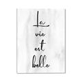 Picture of La Vie Est Belle _GroupedProduct_Rectangle_Portrait_Canvas_