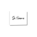 Picture of Je Taime _GroupedProduct_Rectangle_Landscape_Canvas_