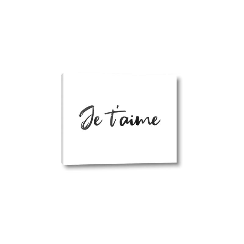 Picture of Je Taime _GroupedProduct_Rectangle_Landscape_Canvas_