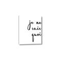 Picture of Je Ne Sais Quoi II _GroupedProduct_Rectangle_Portrait_Canvas_