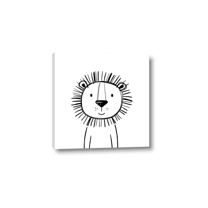 Picture of Sketch Animal  I _GroupedProduct_Square_Canvas_