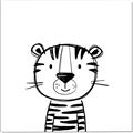 Picture of Sketch Animal  III _GroupedProduct_Square_Canvas_