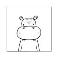 Picture of Sketch Animal  IV _GroupedProduct_Square_Canvas_