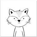 Picture of Sketch Aminal VI _GroupedProduct_Square_Canvas_