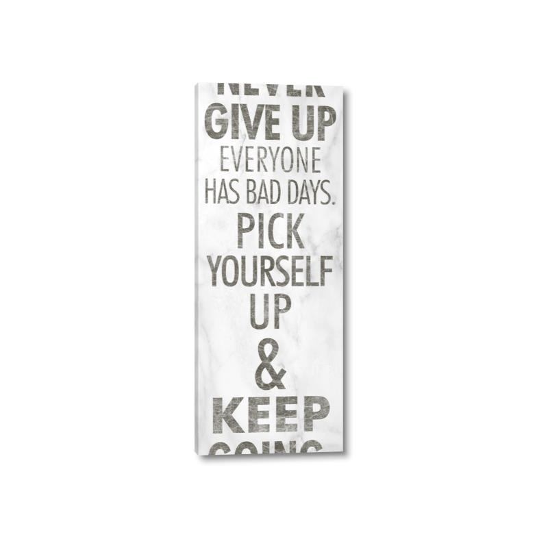 Picture of Never Give Up I _GroupedProduct_Panel_Portrait_Canvas_