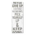 Picture of Never Give Up I _GroupedProduct_Panel_Portrait_Canvas_