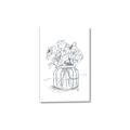 Picture of Drawing Flower V _GroupedProduct_Rectangle_Portrait_Canvas_