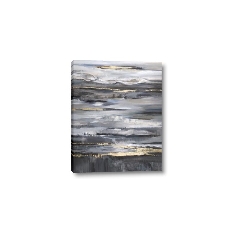 Picture of Black with gold line _GroupedProduct_Rectangle_Portrait_Canvas_