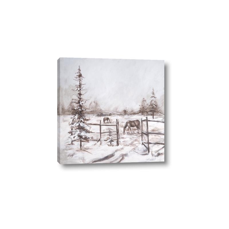 Picture of Animal in winter _GroupedProduct_Square_Canvas_
