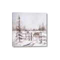 Picture of Animal in winter _GroupedProduct_Square_Canvas_