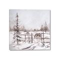 Picture of Animal in winter _GroupedProduct_Square_Canvas_
