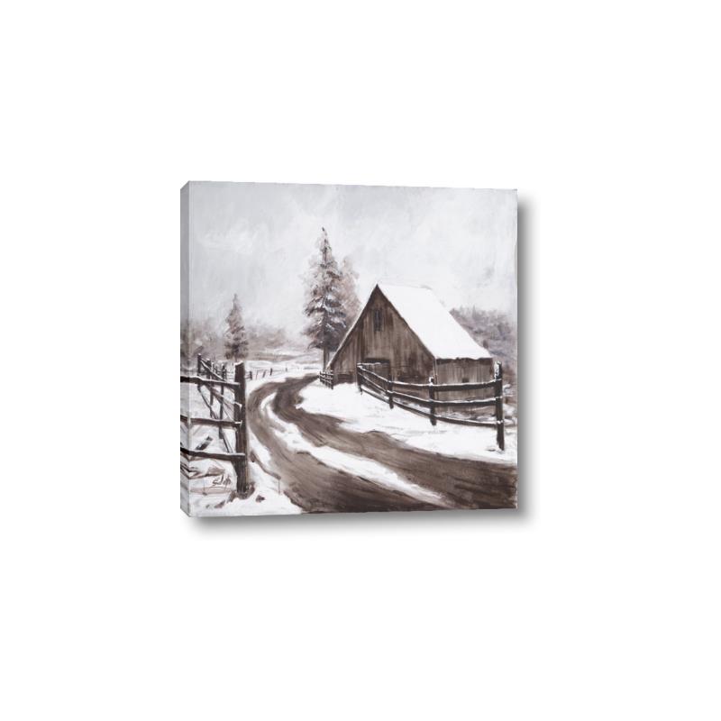Picture of WInter road _GroupedProduct_Square_Canvas_