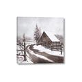 Picture of WInter road _GroupedProduct_Square_Canvas_