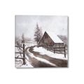 Picture of WInter road _GroupedProduct_Square_Canvas_