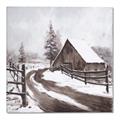 Picture of WInter road _GroupedProduct_Square_Canvas_