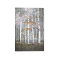 Picture of White Birches In Fall _GroupedProduct_Rectangle_Portrait_Canvas_