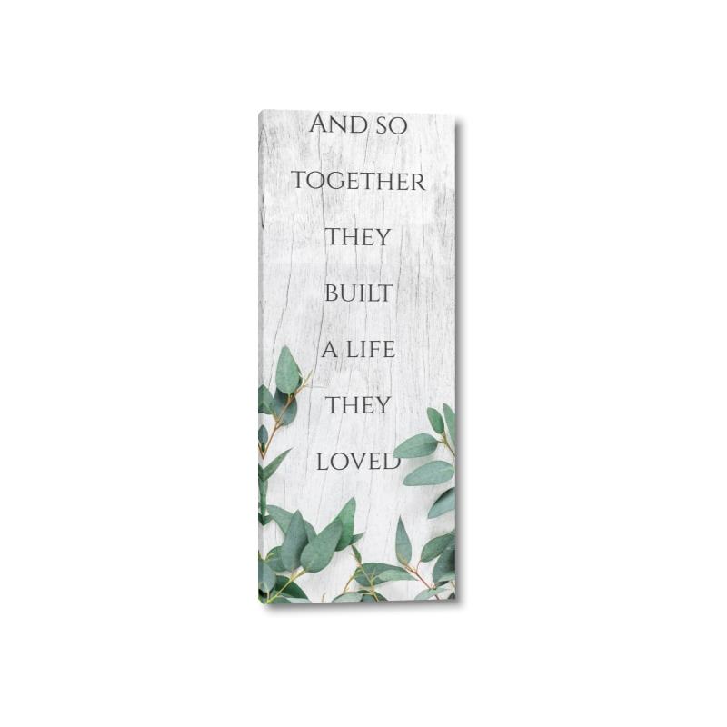 Picture of Life They loved _GroupedProduct_Panel_Portrait_Canvas_