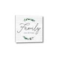 Picture of Family Where Life Begins I _GroupedProduct_Square_Canvas_