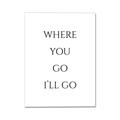 Picture of Where You - Go I'll Go II _GroupedProduct_Rectangle_Portrait_Canvas_