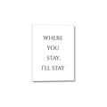 Picture of Where You Stay - I'll Stay II  _GroupedProduct_Rectangle_Portrait_Canvas_