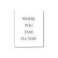 Picture of Where You Stay - I'll Stay II  _GroupedProduct_Rectangle_Portrait_Canvas_