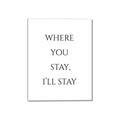 Picture of Where You Stay - I'll Stay II  _GroupedProduct_Rectangle_Portrait_Canvas_