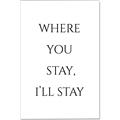 Picture of Where You Stay - I'll Stay II  _GroupedProduct_Rectangle_Portrait_Canvas_