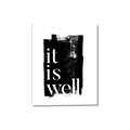 Picture of It is Well black background _GroupedProduct_Rectangle_Portrait_Canvas_