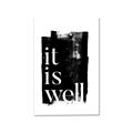 Picture of It is Well black background _GroupedProduct_Rectangle_Portrait_Canvas_
