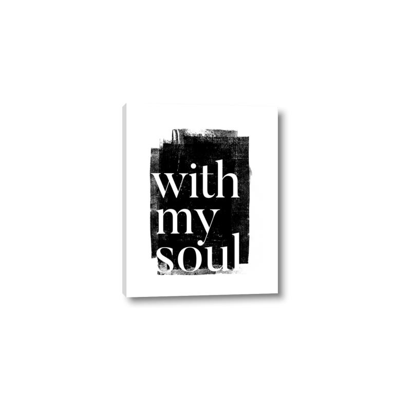 Picture of With My Soul black background _GroupedProduct_Rectangle_Portrait_Canvas_