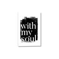 Picture of With My Soul black background _GroupedProduct_Rectangle_Portrait_Canvas_