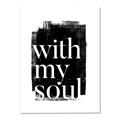 Picture of With My Soul black background _GroupedProduct_Rectangle_Portrait_Canvas_
