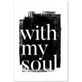 Picture of With My Soul black background _GroupedProduct_Rectangle_Portrait_Canvas_