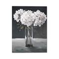 Picture of White Hydrangea jar _GroupedProduct_Rectangle_Portrait_Canvas_