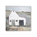 Picture of Barn with fence _GroupedProduct_Square_Canvas_