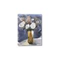 Picture of White Flower In Vase II _GroupedProduct_Rectangle_Portrait_Canvas_