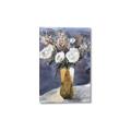 Picture of White Flower In Vase II _GroupedProduct_Rectangle_Portrait_Canvas_