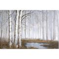 Picture of Foggy Trees _GroupedProduct_Rectangle_Landscape_Canvas_