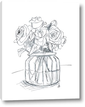 Picture of Drawing Flower V