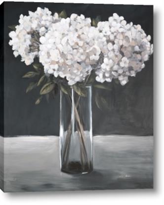 Picture of White Hydrangea jar
