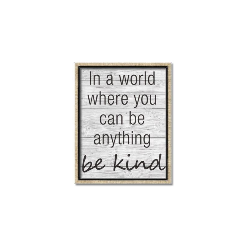 Picture of Be Kind II _GroupedProduct_Rectangle_Portrait_Canvas_Framed_
