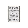 Picture of Be Kind II _GroupedProduct_Rectangle_Portrait_Canvas_Framed_