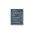 Picture of Il Est Temps De Vivre La Vie IV _GroupedProduct_Rectangle_Portrait_Canvas_Framed_