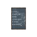 Picture of Il Est Temps De Vivre La Vie IV _GroupedProduct_Rectangle_Portrait_Canvas_Framed_