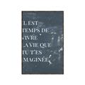 Picture of Il Est Temps De Vivre La Vie IV _GroupedProduct_Rectangle_Portrait_Canvas_Framed_