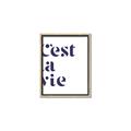 Picture of Cest La Vie II _GroupedProduct_Rectangle_Portrait_Canvas_Framed_
