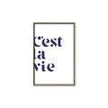 Picture of Cest La Vie II _GroupedProduct_Rectangle_Portrait_Canvas_Framed_