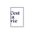Picture of Cest La Vie II _GroupedProduct_Rectangle_Portrait_Canvas_Framed_